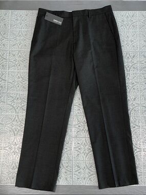 Kenneth Cole Reaction Men's Black Dress Pants NWT Size 36Wx32L